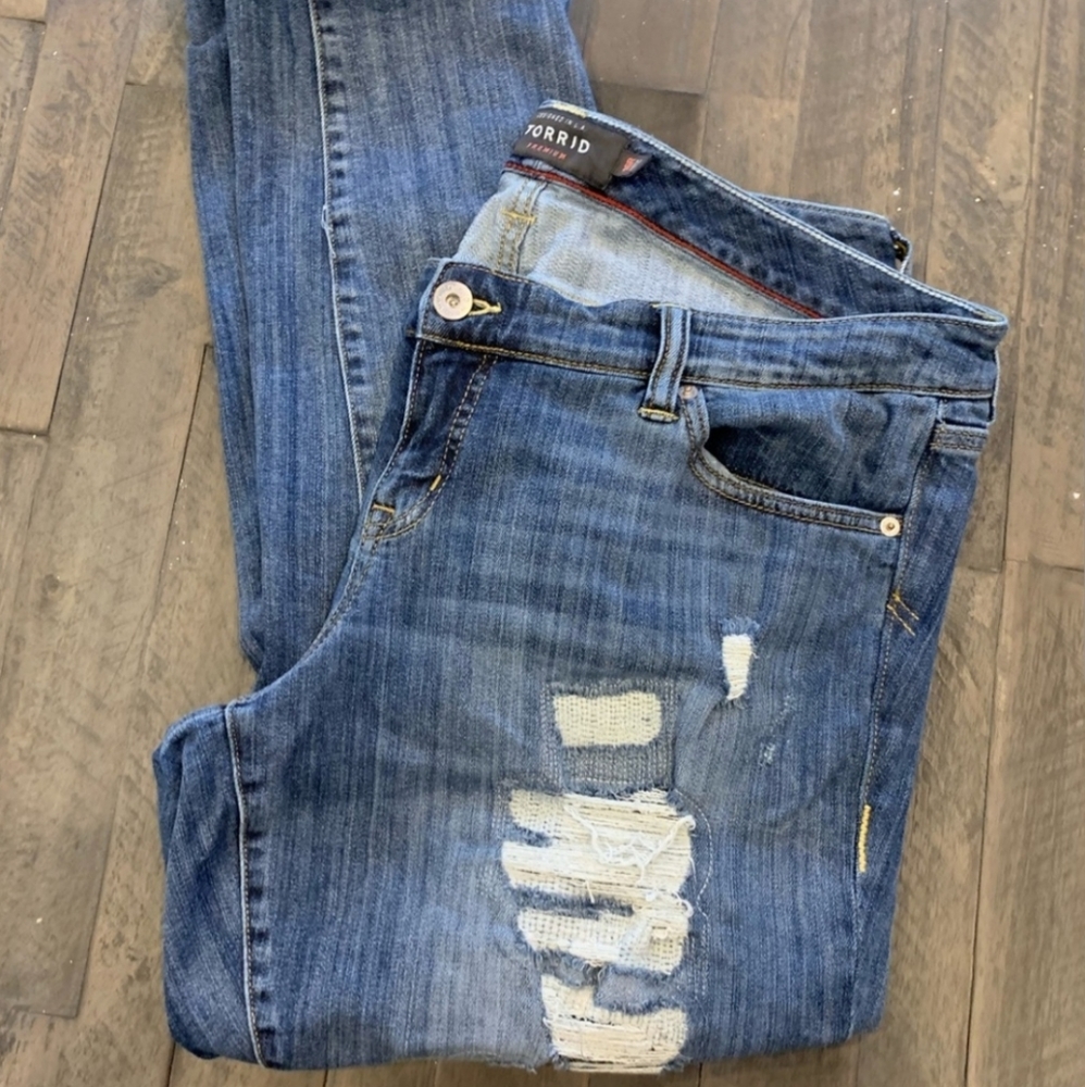 Torrid size 16R Boyfriend jeans